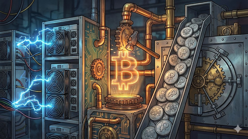 Mining Bitcoin Rusia