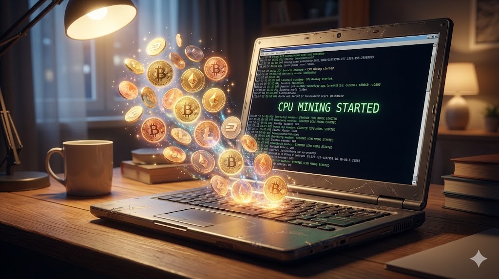 coin yang mudah di mining dengan cpu