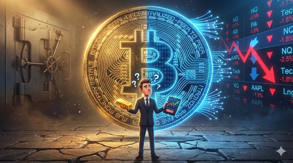 Bitcoin - Saham Teknologi