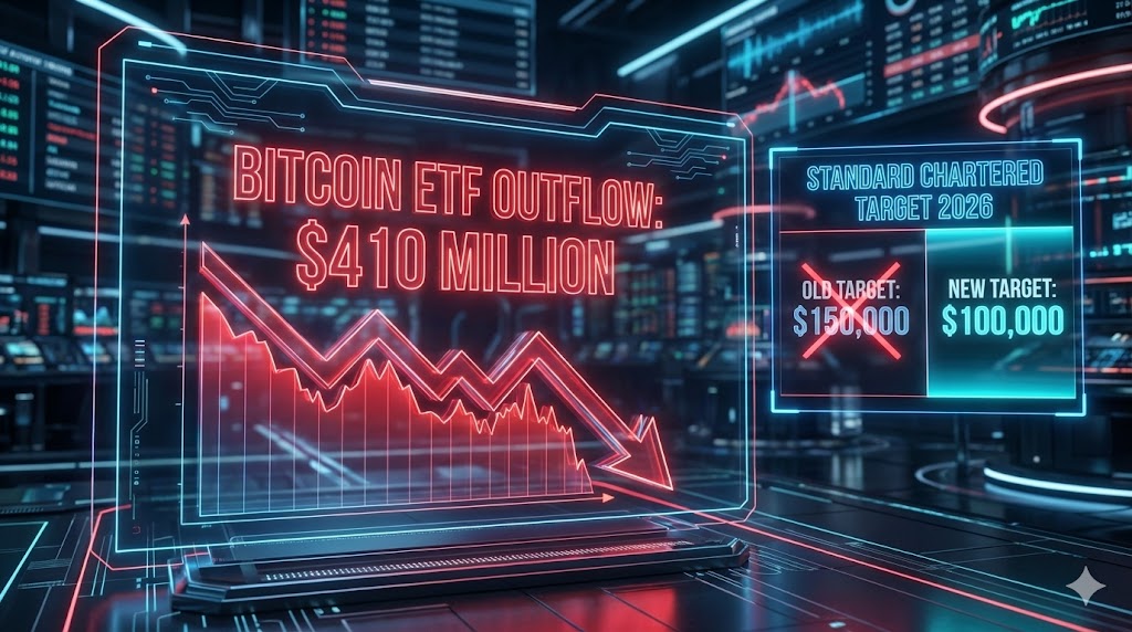 Outflow ETF Bitcoin $410 Juta