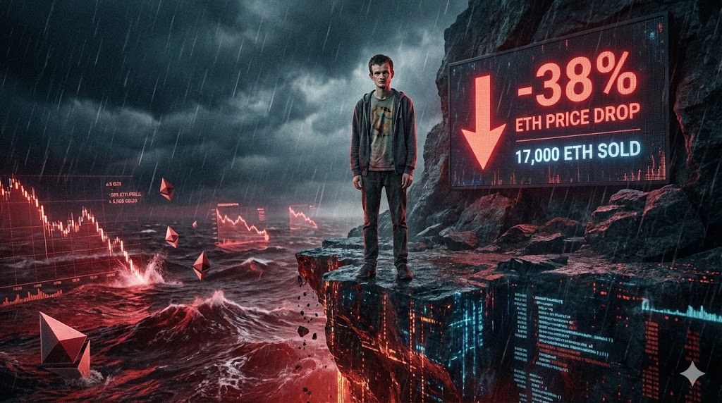 Vitalik Buterin Sold 17k ETH