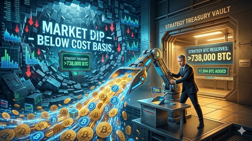 Strategy - Akumulasi 17,994 BTC