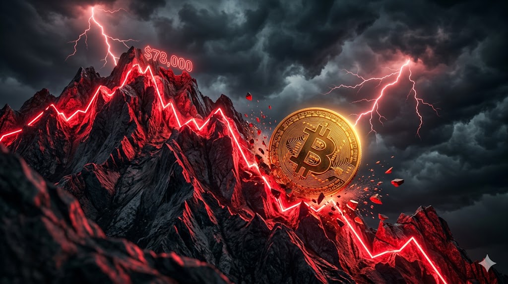Bitcoin $78,000 - Likuidasi