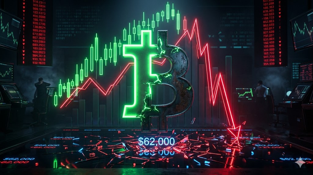 Bitcoin - $62,000