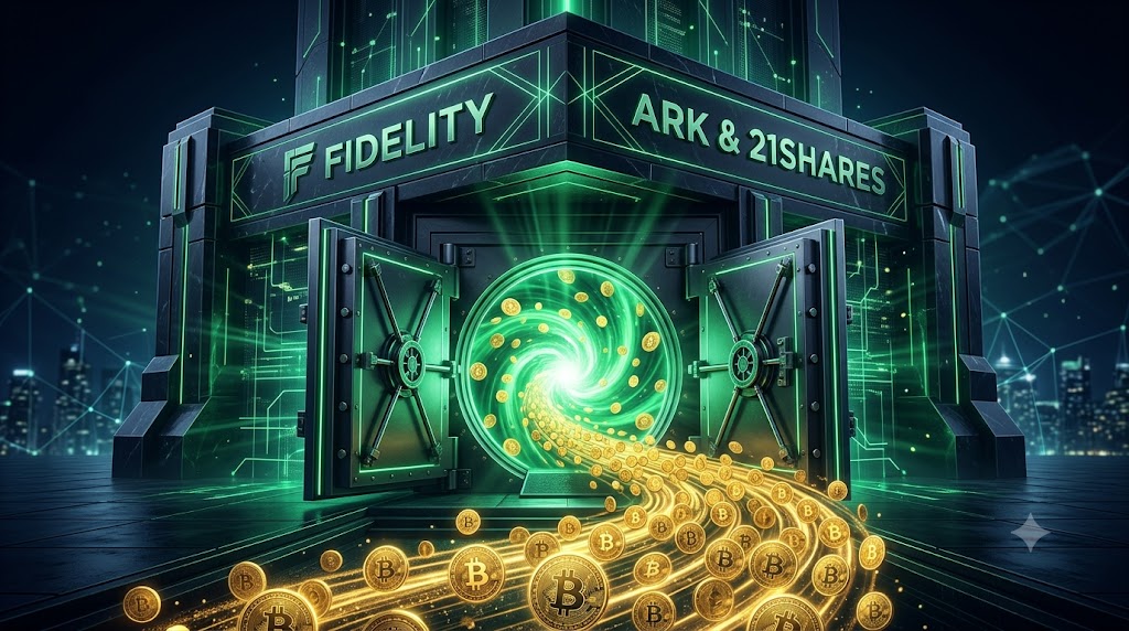 ETF Bitcoin - Fidelity x Ark & 21Shares