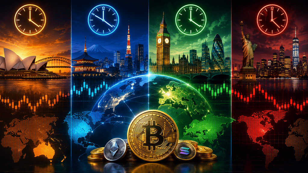 Empat Sesi Trading Global