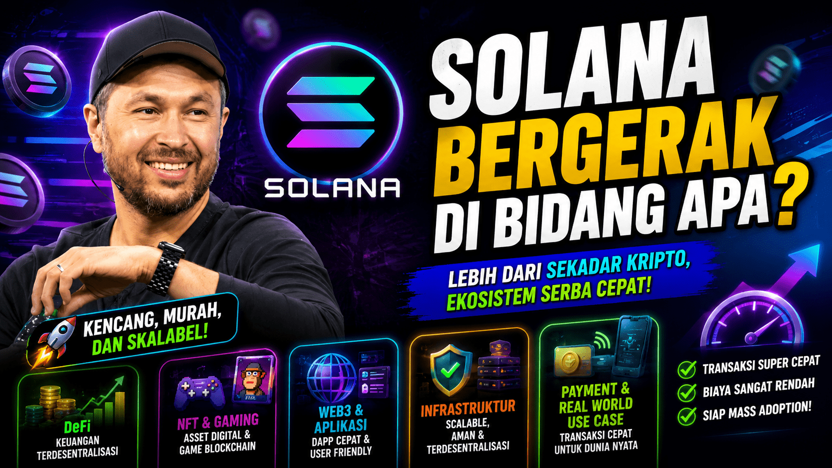 Solana Bergerak di Bidang Apa