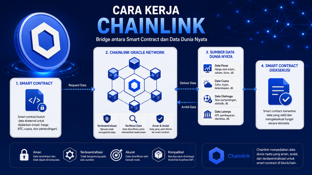 cara kerja chainlink