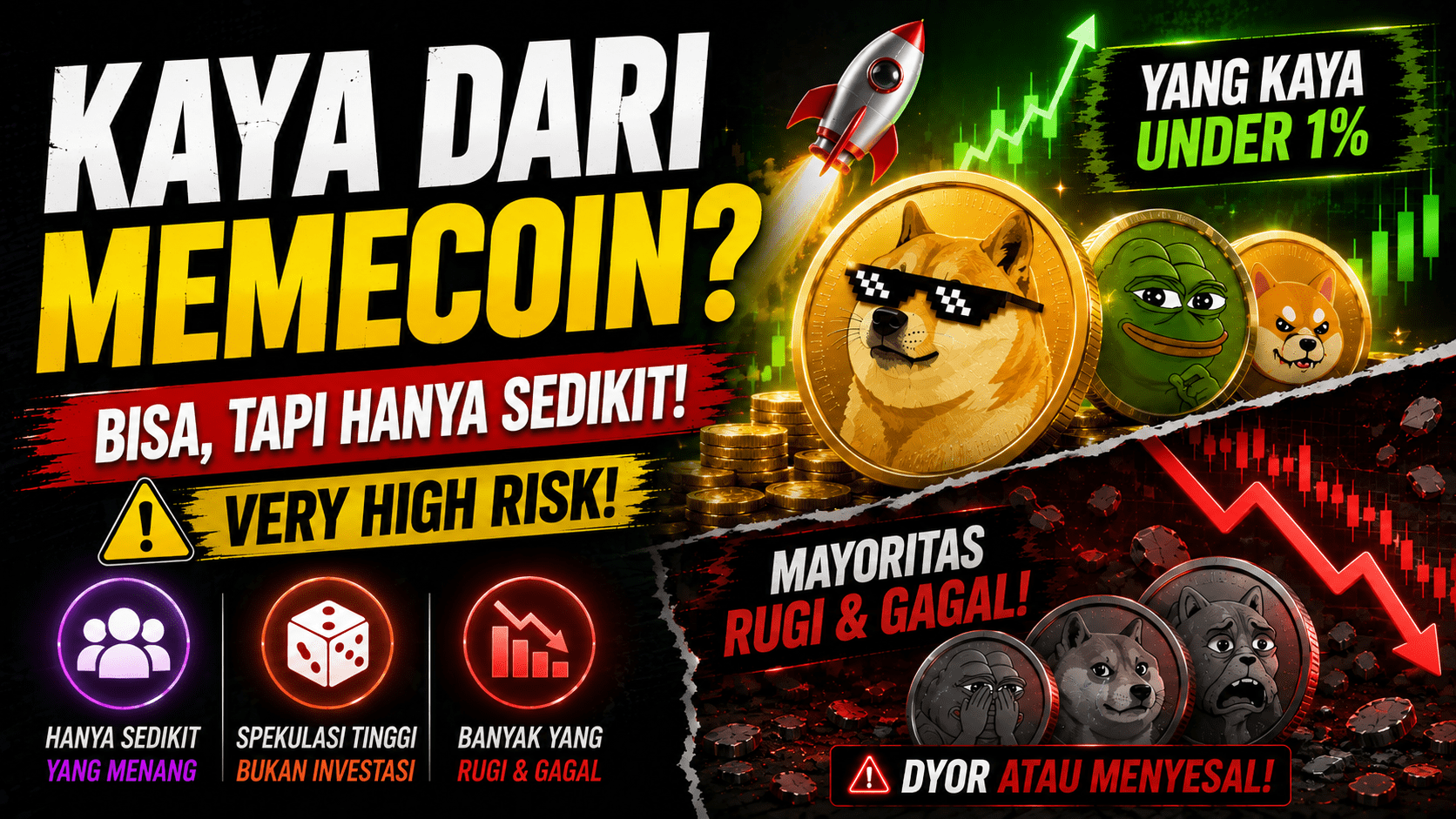 kaya dari memecoin