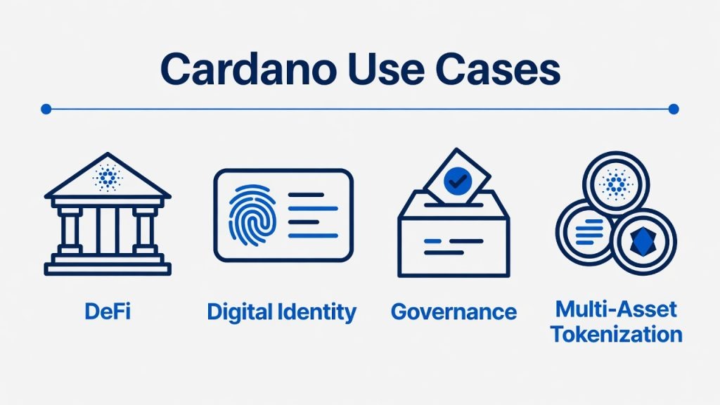 kegunaan blockchain cardano