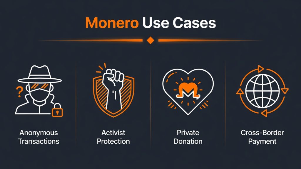 kegunaan monero blockchain